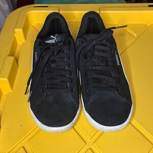 Puma Black and White Sneakers